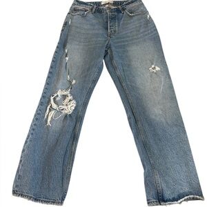 Abercrombie Curve Love Dad high rise 27/4